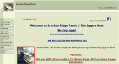 Desktop Screenshot of brackenridgeranch.com